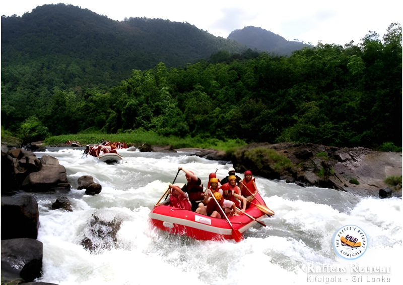 Rafting in Sri Lanka