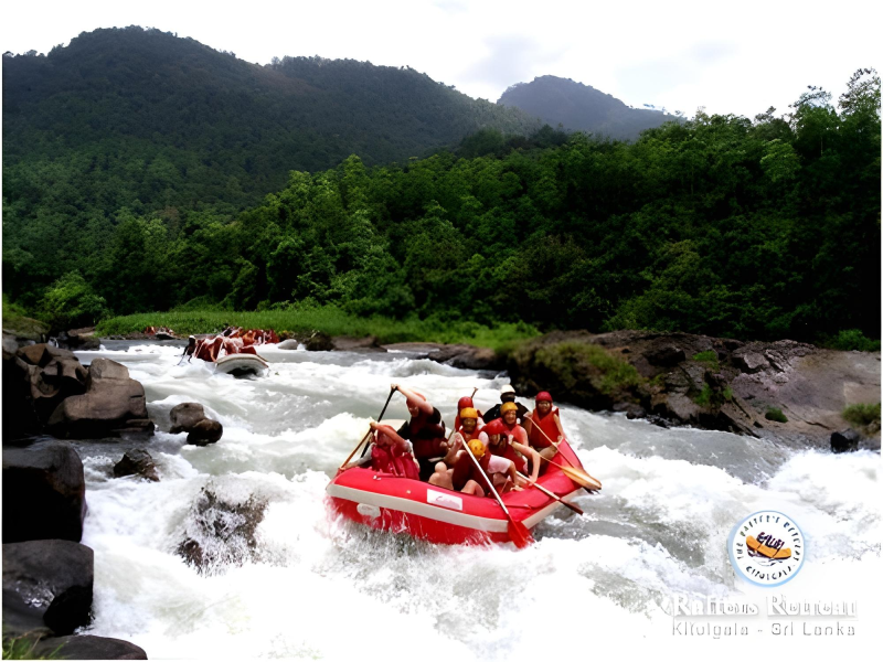 Rafting in Sri Lanka